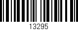 Código de barras (EAN, GTIN, SKU, ISBN): '13295'
