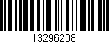 Código de barras (EAN, GTIN, SKU, ISBN): '13296208'