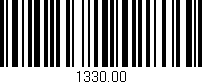 Código de barras (EAN, GTIN, SKU, ISBN): '1330.00'
