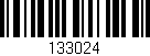 Código de barras (EAN, GTIN, SKU, ISBN): '133024'