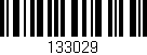 Código de barras (EAN, GTIN, SKU, ISBN): '133029'