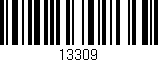Código de barras (EAN, GTIN, SKU, ISBN): '13309'