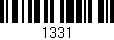 Código de barras (EAN, GTIN, SKU, ISBN): '1331'