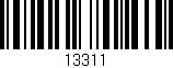 Código de barras (EAN, GTIN, SKU, ISBN): '13311'