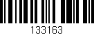 Código de barras (EAN, GTIN, SKU, ISBN): '133163'