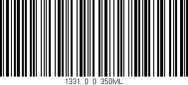 Código de barras (EAN, GTIN, SKU, ISBN): '1331_0_0_350ML'