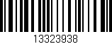 Código de barras (EAN, GTIN, SKU, ISBN): '13323938'