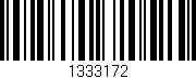Código de barras (EAN, GTIN, SKU, ISBN): '1333172'