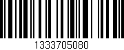 Código de barras (EAN, GTIN, SKU, ISBN): '1333705080'