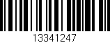 Código de barras (EAN, GTIN, SKU, ISBN): '13341247'