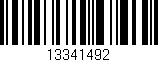 Código de barras (EAN, GTIN, SKU, ISBN): '13341492'