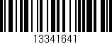 Código de barras (EAN, GTIN, SKU, ISBN): '13341641'