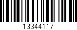 Código de barras (EAN, GTIN, SKU, ISBN): '13344117'
