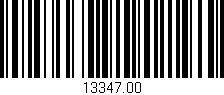 Código de barras (EAN, GTIN, SKU, ISBN): '13347.00'