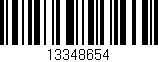 Código de barras (EAN, GTIN, SKU, ISBN): '13348654'