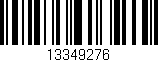 Código de barras (EAN, GTIN, SKU, ISBN): '13349276'