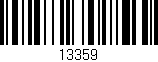 Código de barras (EAN, GTIN, SKU, ISBN): '13359'
