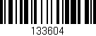 Código de barras (EAN, GTIN, SKU, ISBN): '133604'
