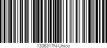Código de barras (EAN, GTIN, SKU, ISBN): '1336317N-Unico'