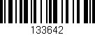 Código de barras (EAN, GTIN, SKU, ISBN): '133642'
