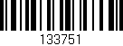 Código de barras (EAN, GTIN, SKU, ISBN): '133751'