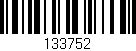 Código de barras (EAN, GTIN, SKU, ISBN): '133752'