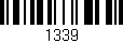 Código de barras (EAN, GTIN, SKU, ISBN): '1339'