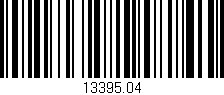 Código de barras (EAN, GTIN, SKU, ISBN): '13395.04'