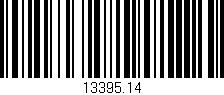 Código de barras (EAN, GTIN, SKU, ISBN): '13395.14'