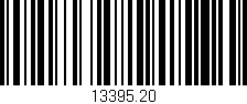 Código de barras (EAN, GTIN, SKU, ISBN): '13395.20'