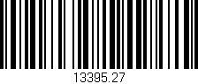 Código de barras (EAN, GTIN, SKU, ISBN): '13395.27'