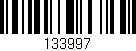 Código de barras (EAN, GTIN, SKU, ISBN): '133997'