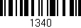Código de barras (EAN, GTIN, SKU, ISBN): '1340'