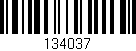 Código de barras (EAN, GTIN, SKU, ISBN): '134037'