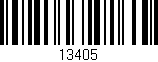 Código de barras (EAN, GTIN, SKU, ISBN): '13405'