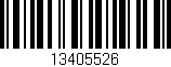 Código de barras (EAN, GTIN, SKU, ISBN): '13405526'