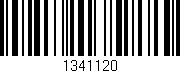Código de barras (EAN, GTIN, SKU, ISBN): '1341120'
