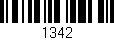 Código de barras (EAN, GTIN, SKU, ISBN): '1342'