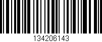 Código de barras (EAN, GTIN, SKU, ISBN): '134206143'