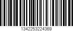 Código de barras (EAN, GTIN, SKU, ISBN): '1342253224369'