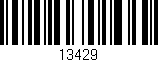 Código de barras (EAN, GTIN, SKU, ISBN): '13429'