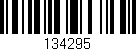 Código de barras (EAN, GTIN, SKU, ISBN): '134295'