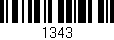 Código de barras (EAN, GTIN, SKU, ISBN): '1343'