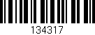 Código de barras (EAN, GTIN, SKU, ISBN): '134317'