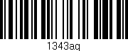 Código de barras (EAN, GTIN, SKU, ISBN): '1343ag'