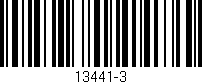 Código de barras (EAN, GTIN, SKU, ISBN): '13441-3'