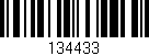 Código de barras (EAN, GTIN, SKU, ISBN): '134433'
