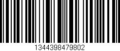 Código de barras (EAN, GTIN, SKU, ISBN): '1344398479802'