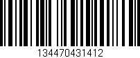 Código de barras (EAN, GTIN, SKU, ISBN): '134470431412'