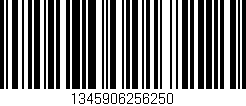 Código de barras (EAN, GTIN, SKU, ISBN): '1345906256250'